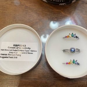 Bomb Party Autism Collection Ring Size 7